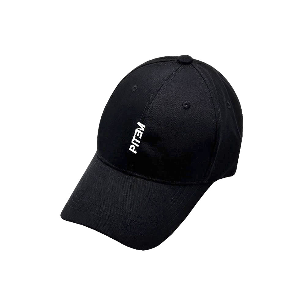 TEXT CAP [BLACK]