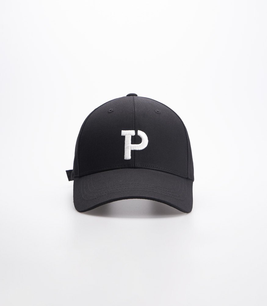 P - LOGO CAP [BLACK]